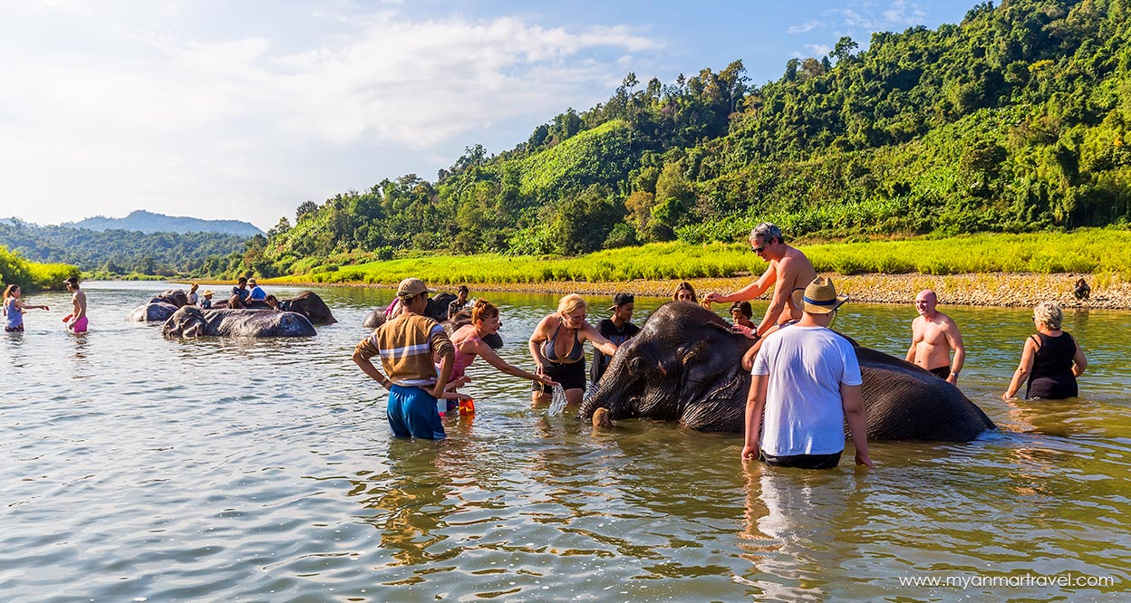 Myanmar-Kalaw---Pindaya-Elephant-Camp-2