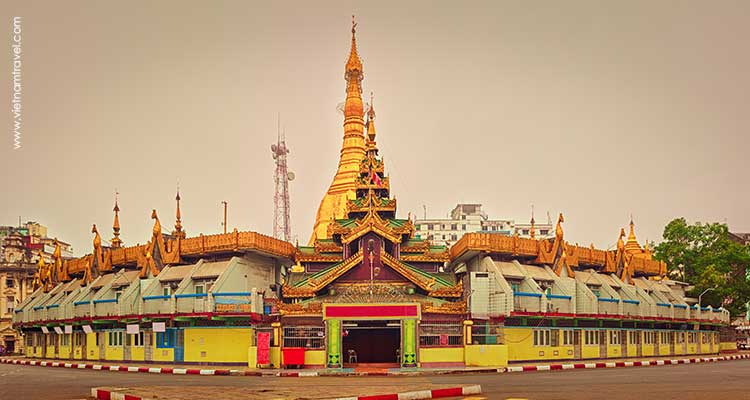 Myanmar-Yangon-Sule-pagoda-1