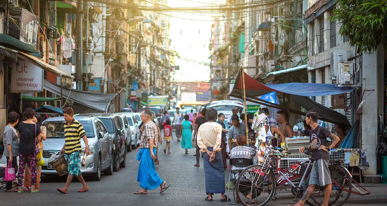 china town myanmar