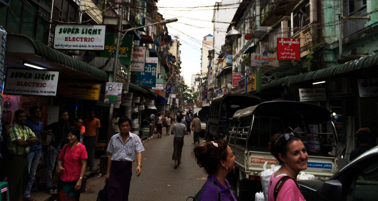 Local Markets in Yangon, Myanmar