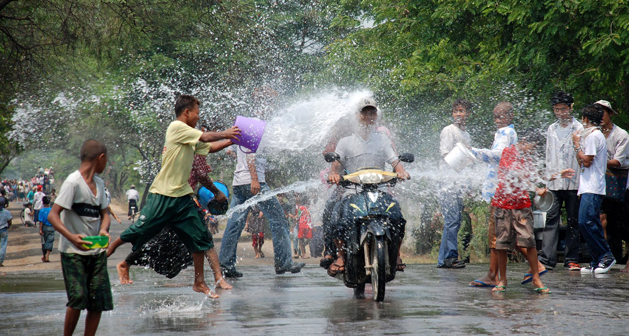 Myanmar Water Festival Myanmar Travel