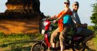 Ride-an-E-bike-in-bagan-temples