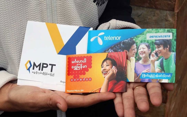 SIM Cards in Myanmar